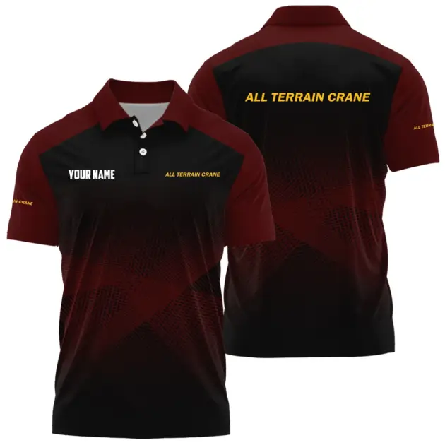 All Terrain Crane Exclusive Logo Polo Shirt NBCRPLTS160102ATCZ - All Terrain Crane Polo Shirt