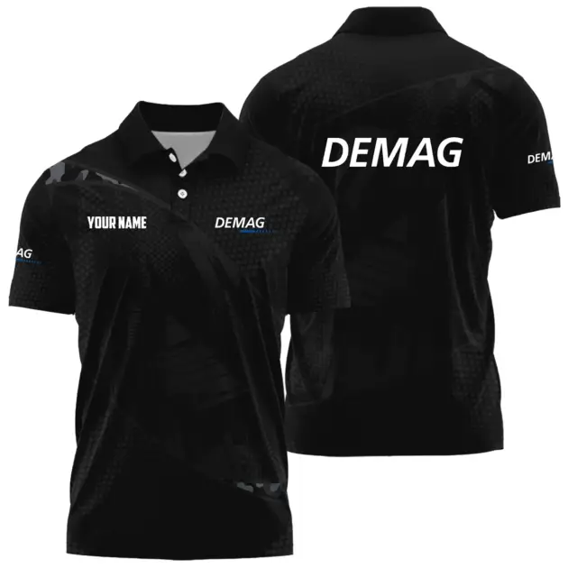 Demag Cranes Exclusive Logo Polo Shirt NBCRPLTS160112DGZ - Demag Cranes Polo Shirt