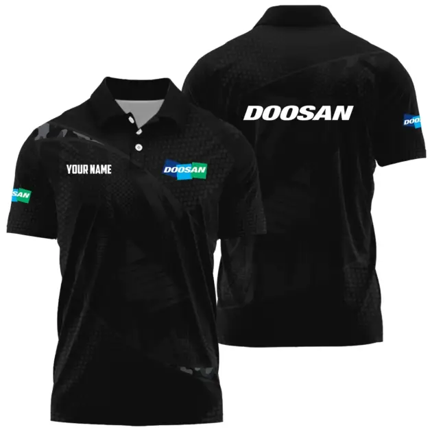 Doosan Infracore Exclusive Logo Polo Shirt NBCRPLTS160112DIZ - Doosan Infracore Polo Shirt