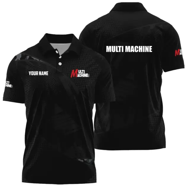 Multi Machine, Inc. Exclusive Logo Polo Shirt NBTVPLTS100112MMZ - Multi Machine, Inc. Polo Shirt