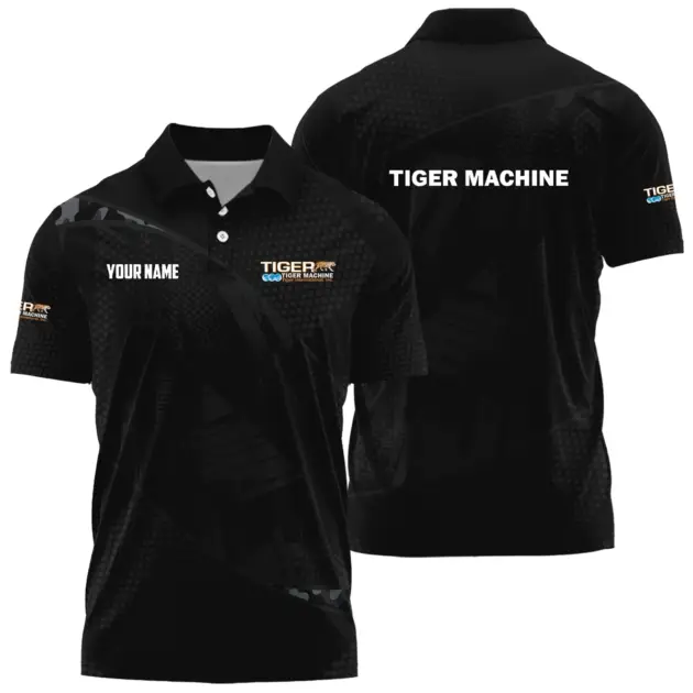 Tiger Machinery Exclusive Logo Polo Shirt NBVMPLTS140112TMZ - Tiger Machinery Polo Shirt