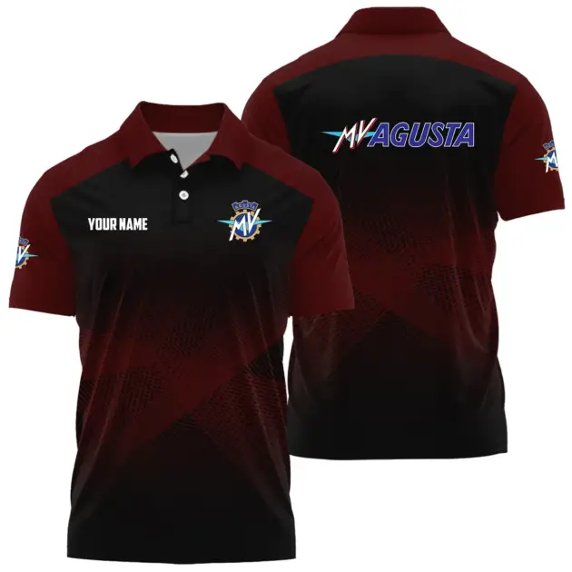 MV Agusta Exclusive Polo Shirt OSMTBPLTS121102MAZ - MV Agusta Polo Shirt