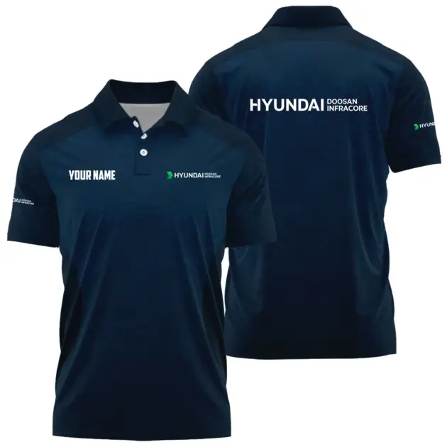 Hyundai Doosan Infracore Exclusive Polo Shirt OUEPPLTS301201HDZ - Hyundai Doosan Infracore Polo Shirt