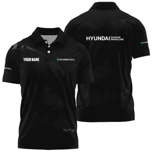Hyundai Doosan Infracore Exclusive Polo Shirt OUEPPLTS301212HDZ - Hyundai Doosan Infracore Polo Shirt