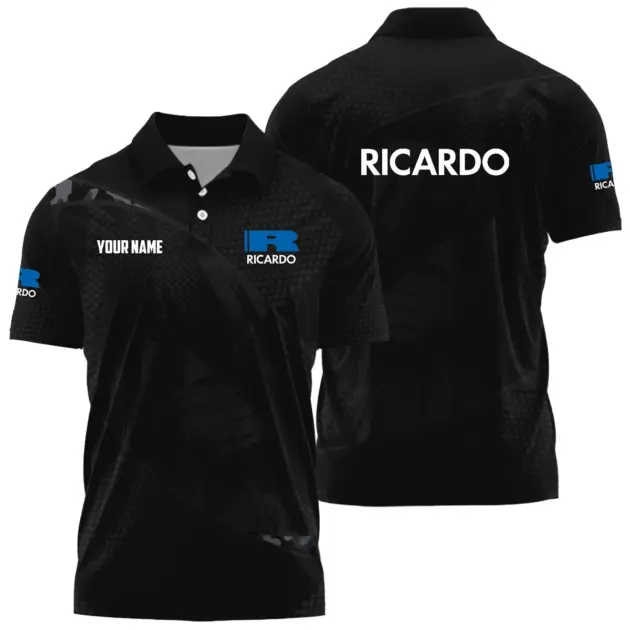 Ricardo Engines Exclusive Polo Shirt OUEPPLTS301212REZ - Ricardo Engines Polo Shirt