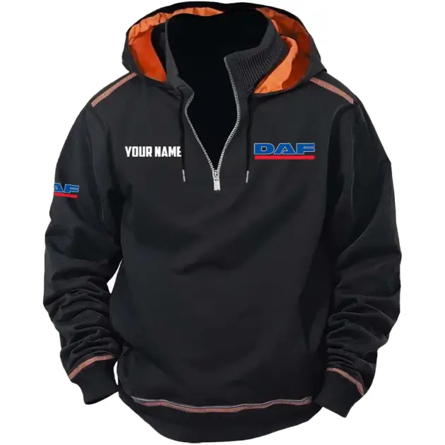 DAF Trucks Exclusive Tactical Hooded Sweatshirt OUFACBHS0819DAZ - DAF Trucks Sweatshirt