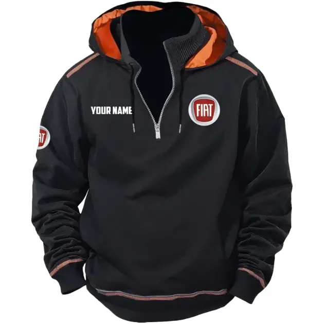 Fiat Exclusive Tactical Hooded Sweatshirt OUFACBHS0819FTZ - Fiat Sweatshirt