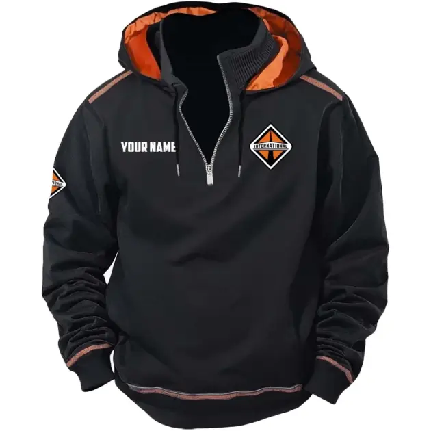 International Trucks Exclusive Tactical Hooded Sweatshirt OUFACBHS0819INZ - International Trucks Sweatshirt