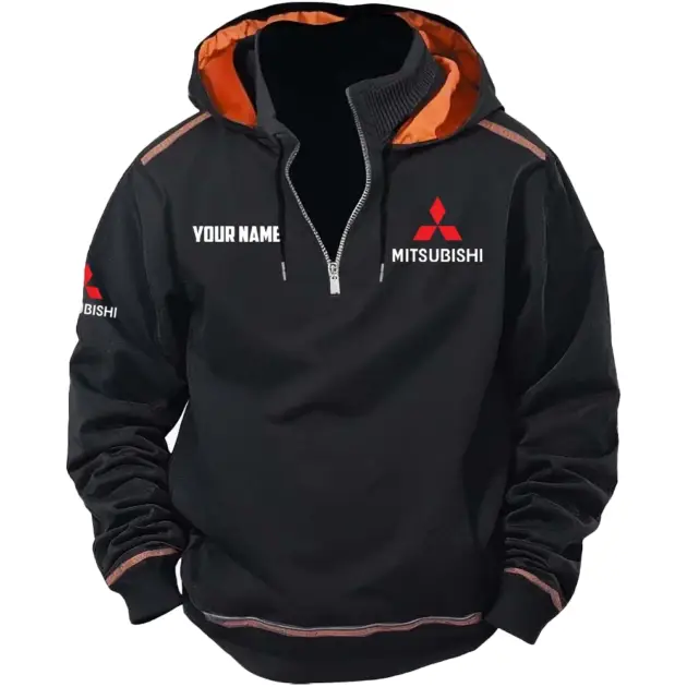Mitsubishi Exclusive Tactical Hooded Sweatshirt OUFACBHS0819MSBZ - Mitsubishi Sweatshirt