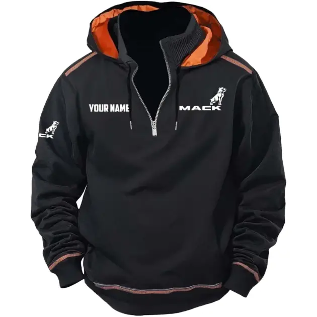 Mack Trucks Exclusive Tactical Hooded Sweatshirt OUFACBHS0819MTZ - Mack Trucks Sweatshirt