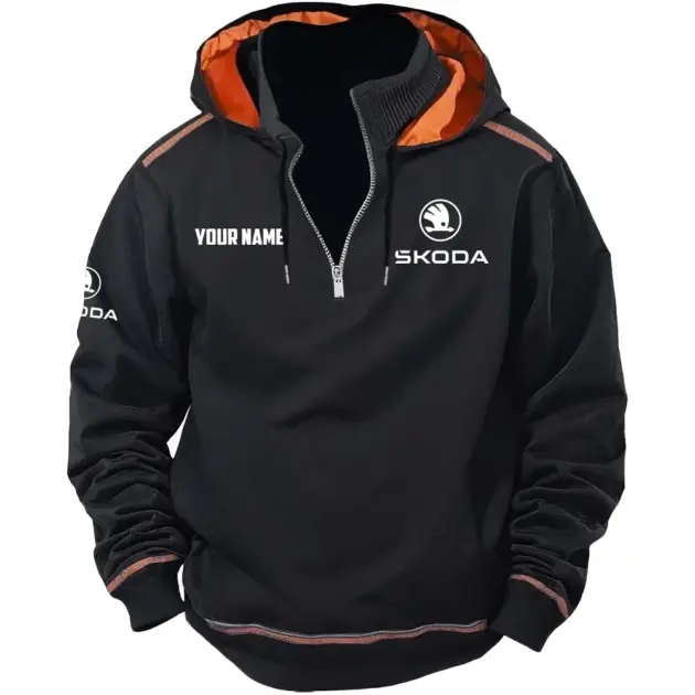 Skoda Exclusive Tactical Hooded Sweatshirt OUFACBHS0819SKOZ - Skoda Sweatshirt