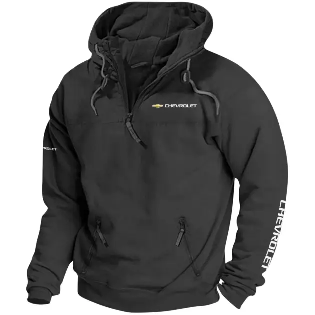 Chevrolet Exclusive Tactical Quarterzip Hoodie OUFAH1880819CEZ - Chevrolet Hoodie