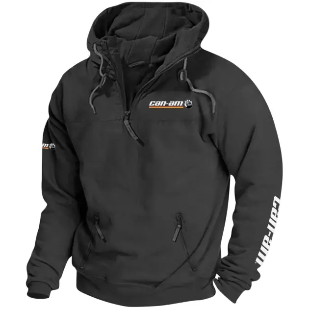 Can-Am Exclusive Tactical Quarterzip Hoodie OUFAH1880819CMZ - Can-Am Hoodie