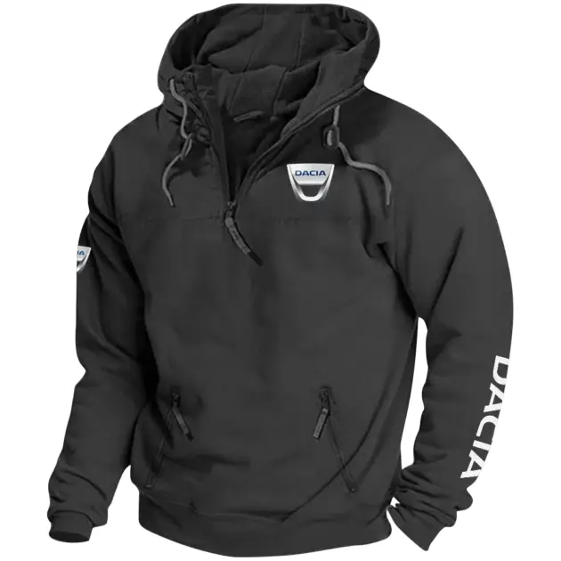 Dacia Exclusive Tactical Quarterzip Hoodie OUFAH1880819DACZ - Dacia Hoodie