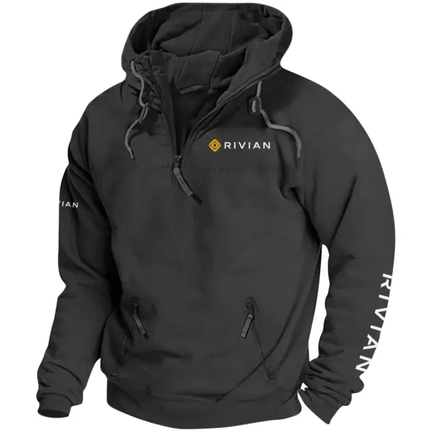 Rivian Exclusive Tactical Quarterzip Hoodie OUFAH1880819RVZ - Rivian Hoodie