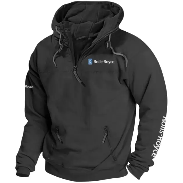 Rolls-Royce Exclusive Tactical Quarterzip Hoodie OUFAH1880819RYZ - Rolls-Royce Hoodie