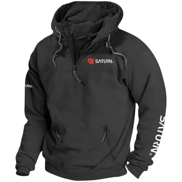 Saturn Exclusive Tactical Quarterzip Hoodie OUFAH1880819SRZ - Saturn Hoodie