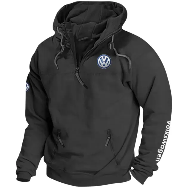 Volkswagen Exclusive Tactical Quarterzip Hoodie OUFAH1880819VWZ - Volkswagen Hoodie