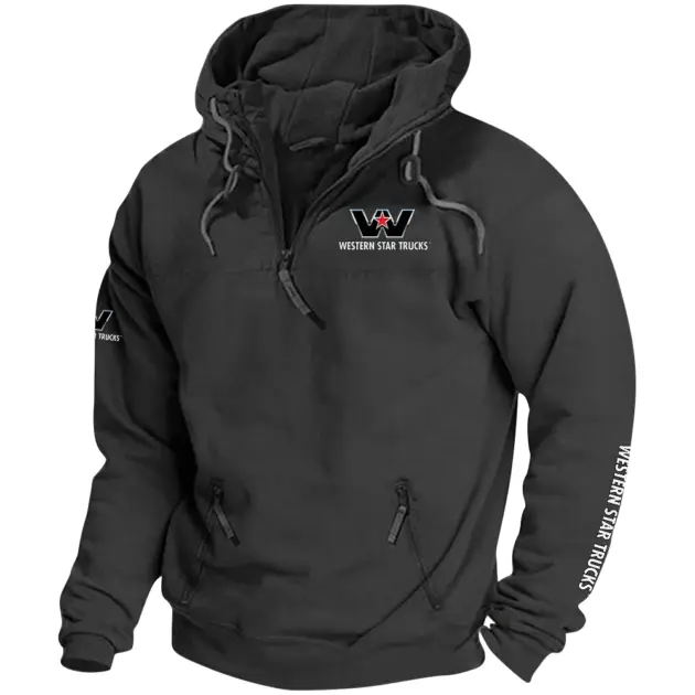 Western Star Exclusive Tactical Quarterzip Hoodie OUFAH1880819WSZ - Western Star Hoodie