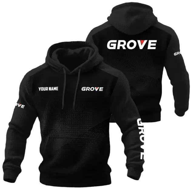 Grove Exclusive Waffle Quilted Hoodie OUFAH3580819GVZ - Grove Hoodie