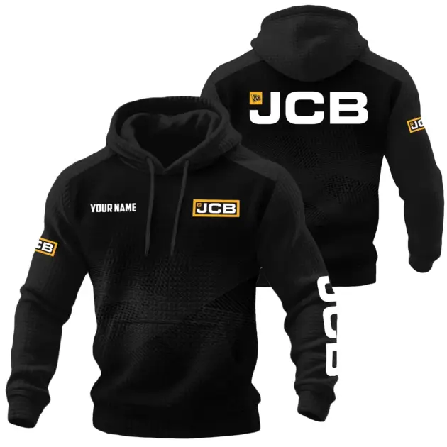 JCB Agriculture Exclusive Waffle Quilted Hoodie OUFAH3580819JAZ - JCB Agriculture Hoodie