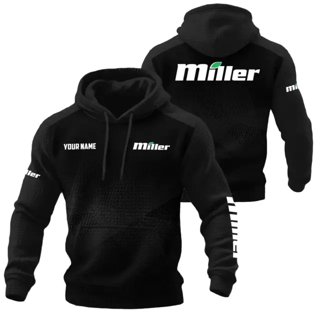 Miller Exclusive Waffle Quilted Hoodie OUFAH3580819MLZ - Miller Hoodie