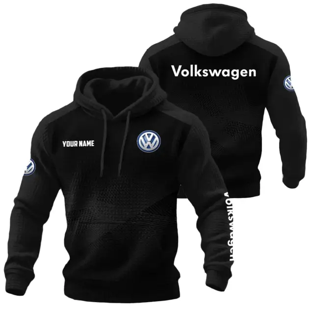 Volkswagen Exclusive Waffle Quilted Hoodie OUFAH3580819VWZ - Volkswagen Hoodie