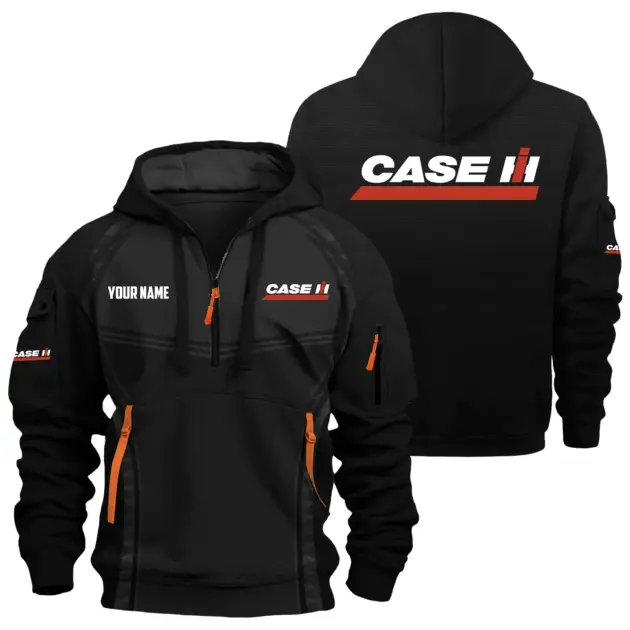 Case IH Exclusive Hoodie Half Zipper OUFAHHZ081914CIZ - Case IH Hoodie