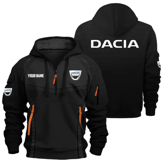 Dacia Exclusive Hoodie Half Zipper OUFAHHZ081914DACZ - Dacia Hoodie