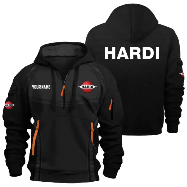 Hardi Exclusive Hoodie Half Zipper OUFAHHZ081914HAZ - Hardi Hoodie