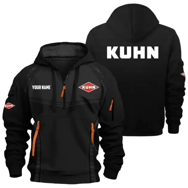 Kuhn Exclusive Hoodie Half Zipper OUFAHHZ081914KNZ - Kuhn Hoodie