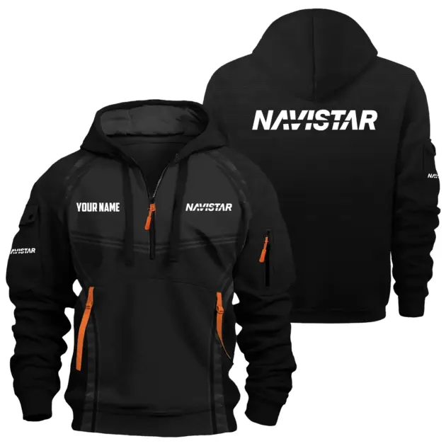Navistar Exclusive Hoodie Half Zipper OUFAHHZ081914NVZ - Navistar Hoodie