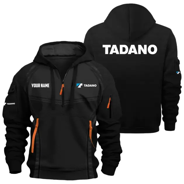 Tadano Exclusive Hoodie Half Zipper OUFAHHZ081914TDZ - Tadano Hoodie