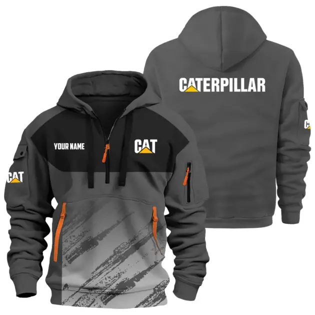Caterpillar Exclusive Hoodie Half Zipper OUFAHHZ0819C04CTZ - Caterpillar Hoodie