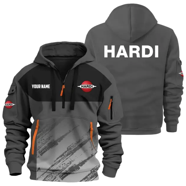 Hardi Exclusive Hoodie Half Zipper OUFAHHZ0819C04HAZ - Hardi Hoodie