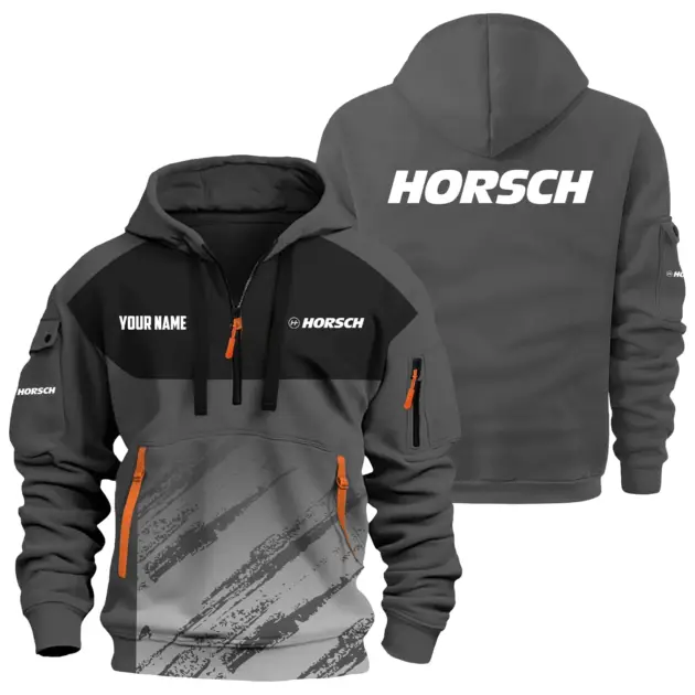Horsch Exclusive Hoodie Half Zipper OUFAHHZ0819C04HOZ - Horsch Hoodie