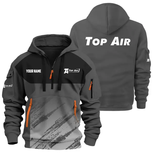 Top Air Exclusive Hoodie Half Zipper OUFAHHZ0819C04TAZ - Top Air Hoodie