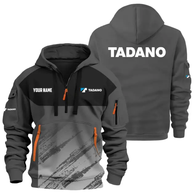 Tadano Exclusive Hoodie Half Zipper OUFAHHZ0819C04TDZ - Tadano Hoodie
