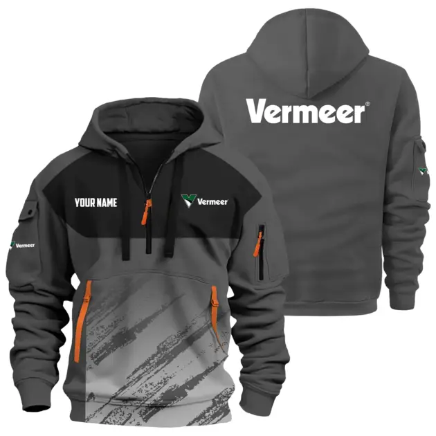 Vermeer Exclusive Hoodie Half Zipper OUFAHHZ0819C04VMZ - Vermeer Hoodie
