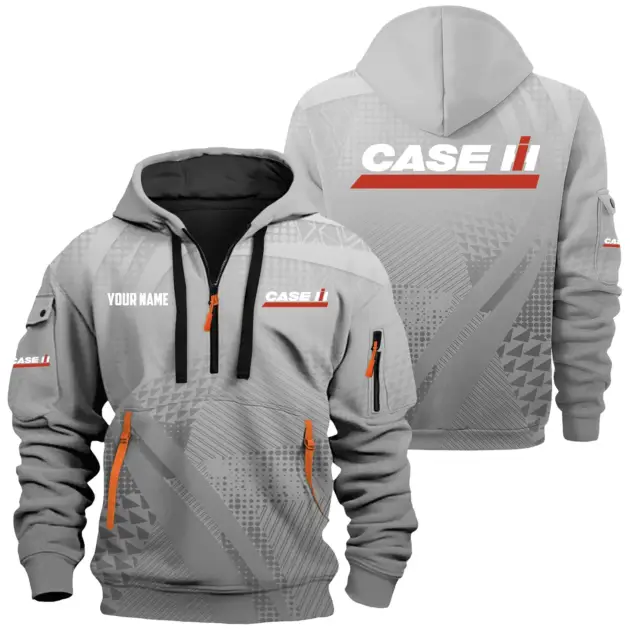 Case IH Exclusive Hoodie Half Zipper OUFAHHZ0819C07CIZ - Case IH Hoodie