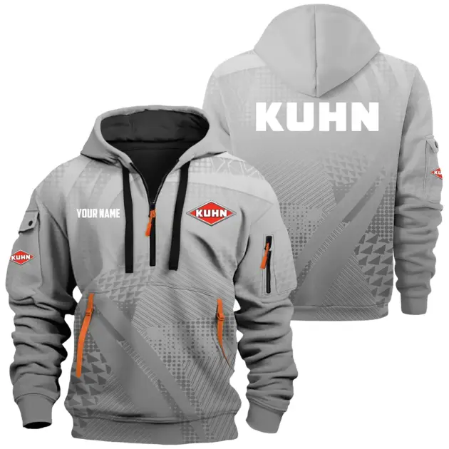 Kuhn Exclusive Hoodie Half Zipper OUFAHHZ0819C07KNZ - Kuhn Hoodie