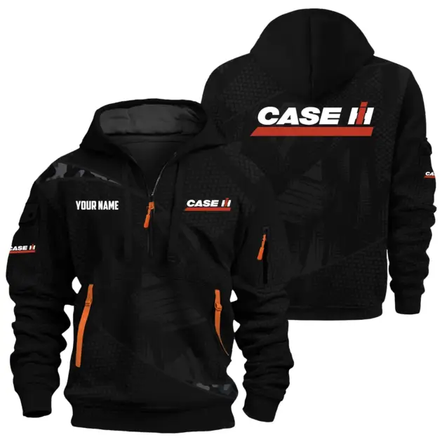 Case IH Exclusive Hoodie Half Zipper OUFAHHZ0819C12CIZ - Case IH Hoodie