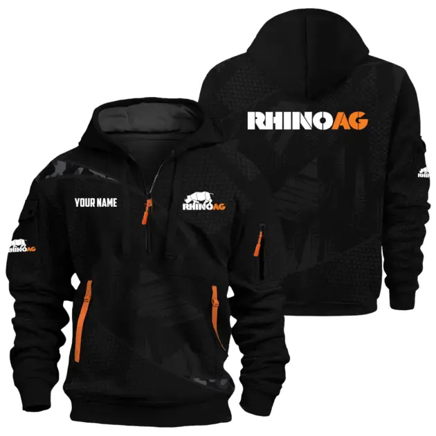 RhinoAg Exclusive Hoodie Half Zipper OUFAHHZ0819C12RAZ - RhinoAg Hoodie