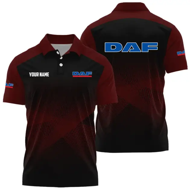 DAF Trucks Exclusive Polo Shirt OUFAPLTS081902DAZ - DAF Trucks Polo Shirt