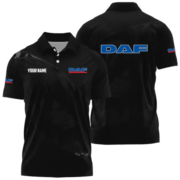 DAF Trucks Exclusive Polo Shirt OUFAPLTS081912DAZ - DAF Trucks Polo Shirt
