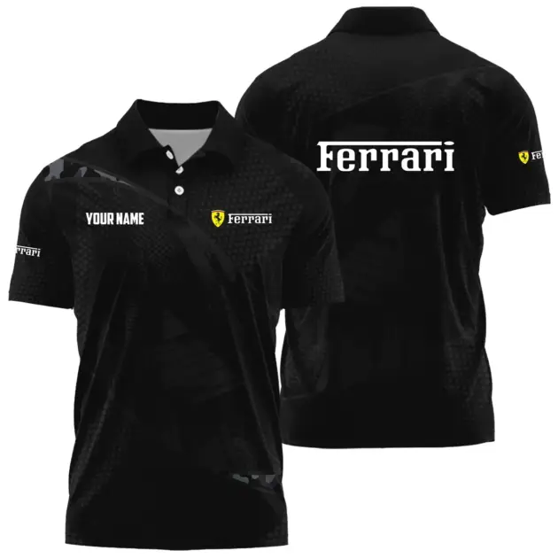 Ferrari Exclusive Polo Shirt OUFAPLTS081912FIZ - Ferrari Polo Shirt