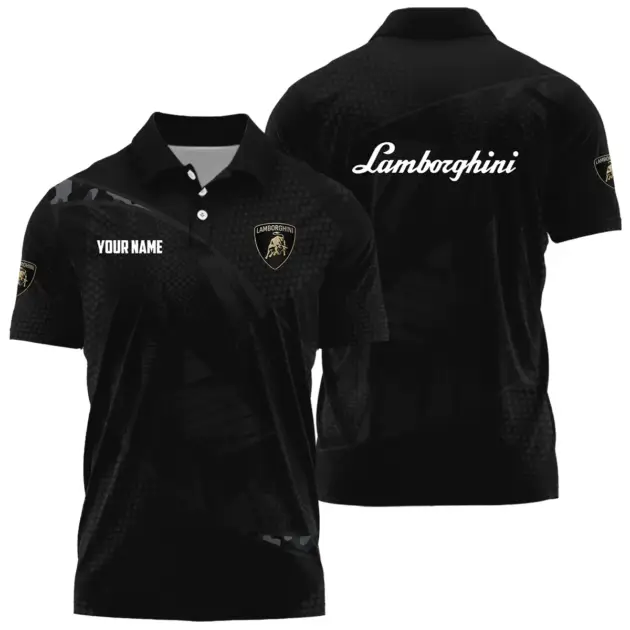 Lamborghini Exclusive Polo Shirt OUFAPLTS081912LBGZ - Lamborghini Polo Shirt