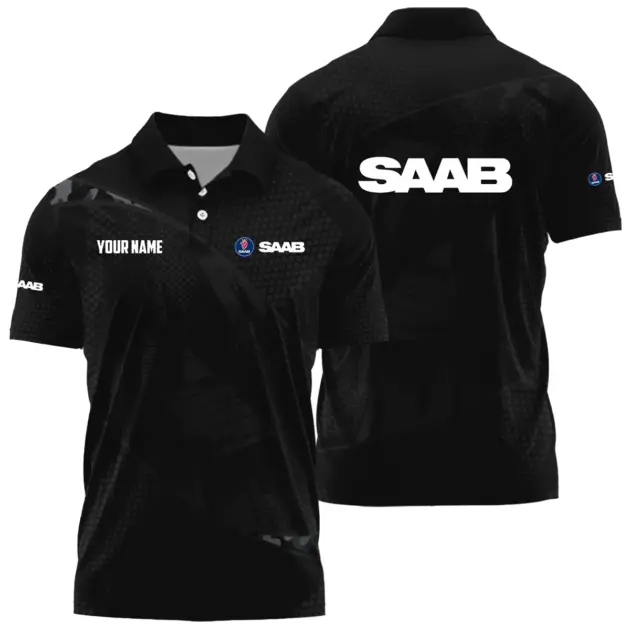 Saab Exclusive Polo Shirt OUFAPLTS081912SBZ - Saab Polo Shirt