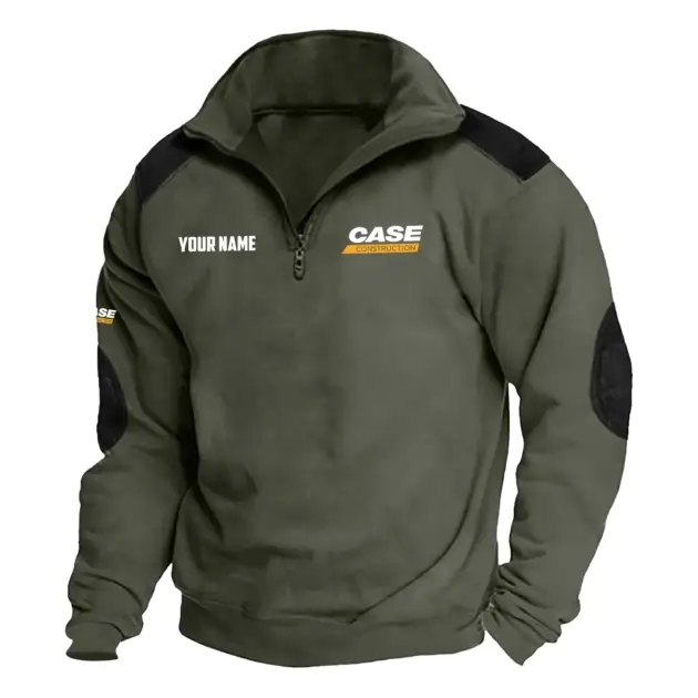 Case Construction Exclusive Tactical Quarter-Zip Sweatshirt OUFASCSC0819CCZ - Case Construction Sweatshirt