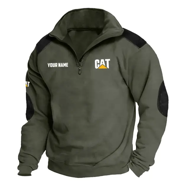 Caterpillar Exclusive Tactical Quarter-Zip Sweatshirt OUFASCSC0819CTZ - Caterpillar Sweatshirt